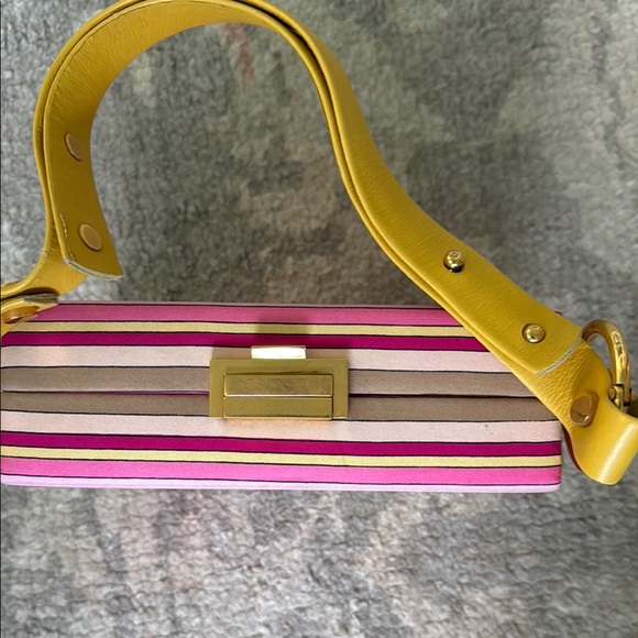 Emilio Pucci Fuilio Vintage Women's Bag with Yellow Strap - Picture 6 of 11